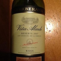 Berberana Viña Alarde Tempranillo, Rioja